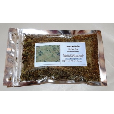Lemon Balm (Melissa), Herbal Tea