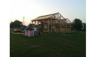 Pole Barn - Roof Construction