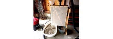 2018 DIY Seeds Winnowing machine